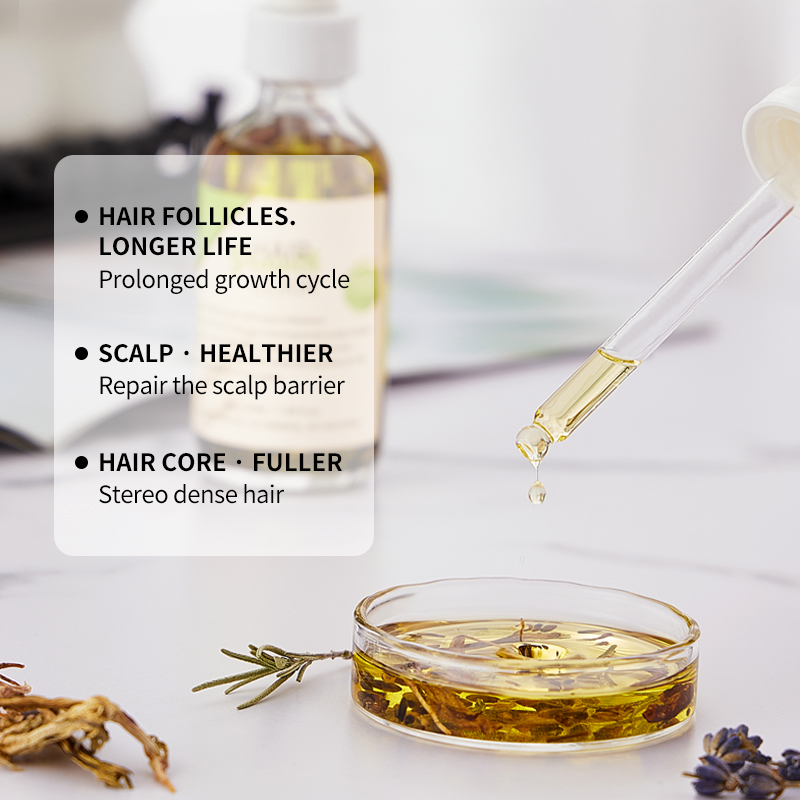 Syulli Травяной эликсир для роста волос с розмарином и мятой | 8 растительных экстрактов | Лечение кожи головы | Оптовая торговля и OEM