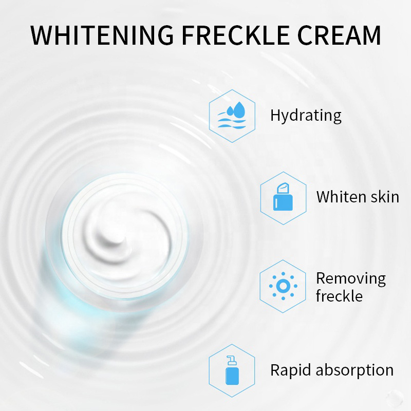Отбеливающий крем для лица против веснушек под частной торговой маркой (7)