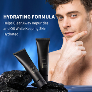 Натуральный органический ежедневный очищающий крем под собственной торговой маркой, глубокая очистка, контроль жирности, нежное мужское средство для умывания лица с аминокислотами