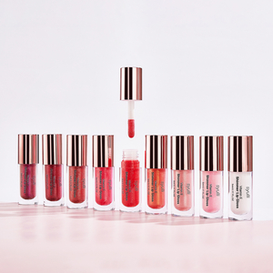 OEM 6 ЦВЕТОВ под собственной торговой маркой Органический глянцевый цвет Nude Shimmer Mini Lip Gloss